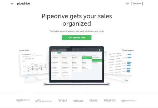 Pipedrive- CRM for startups-Shoutex